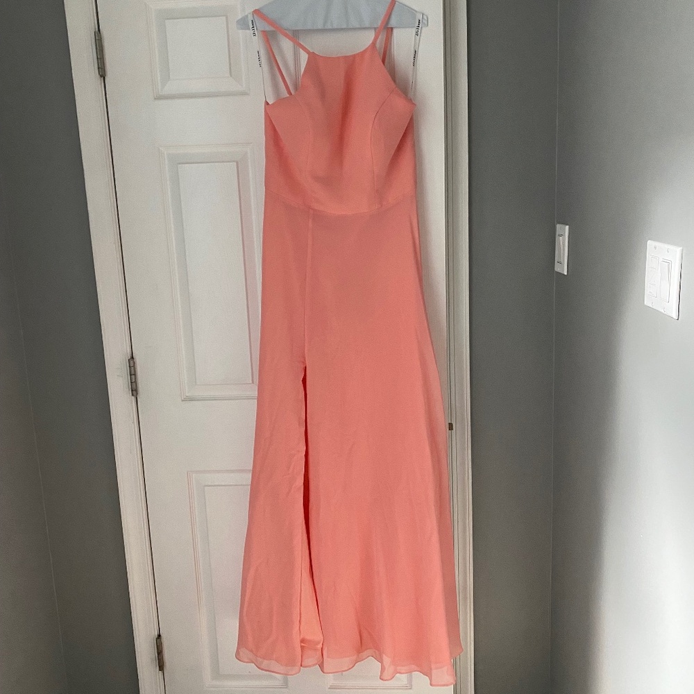Coral Bridesmaid dress